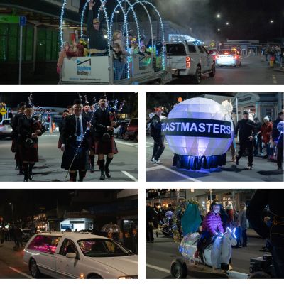 PoL montage ITM Warkworth Parade of Lights